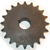 Sprocket 20-Tooth, 1� bore X �� keyway (#60 Chain)