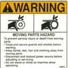 Hazard Decal - Moving Parts