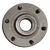 7K Hub Assembly 6 Lug hub Includes: studs, nuts, bearing races, bearings, oil seal, and dust cap cover. (No spindle)