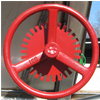 Gate Wheel (Fertilizer) with 7-1/2" Locking Plate